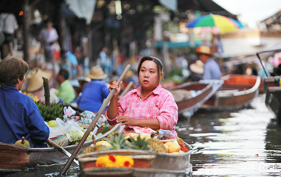 丹能蕯朵水上市集 Damnoen Saduak Floating Market-2