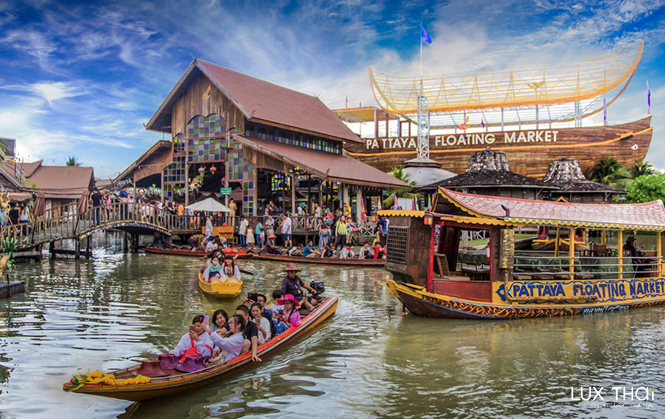 芭達雅四方水上市場-1