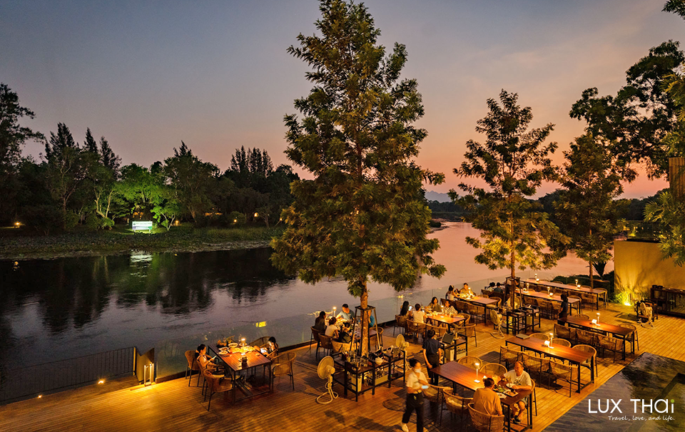 桂河河景餐廳Keeree Tara Riverside-1 桂河河景餐廳Keeree Tara Riverside-1